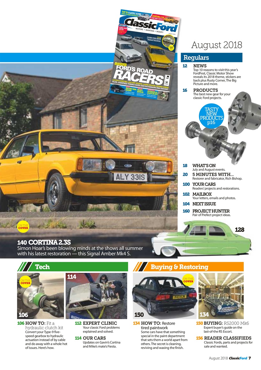 Classic Ford Preview Pages