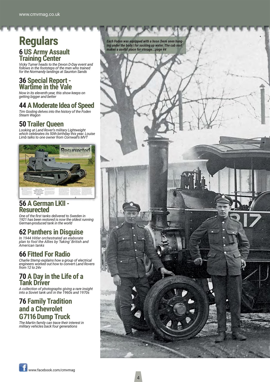 Classic Military Vehicle Preview Pages