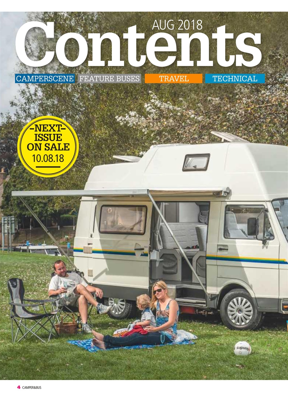 VW Camper Preview Pages