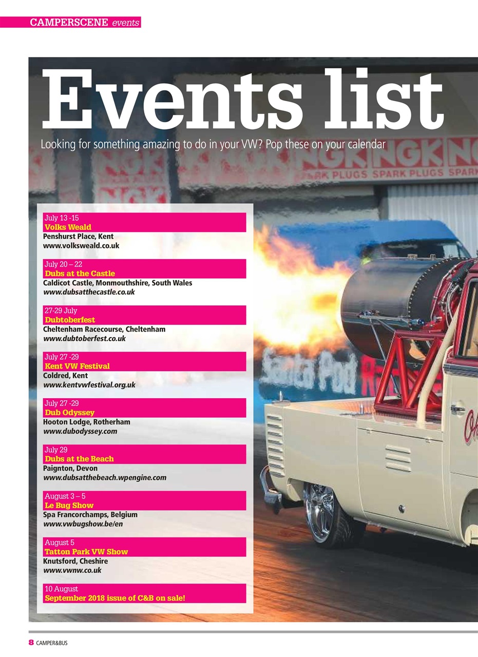 VW Camper Preview Pages