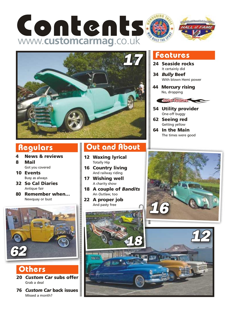 Custom Car Preview Pages