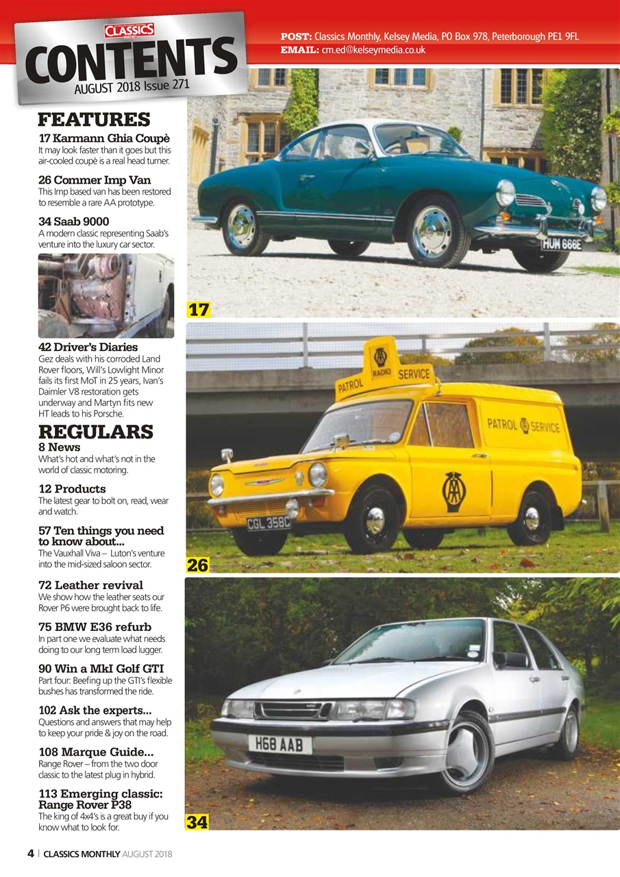 Classics World Preview Pages