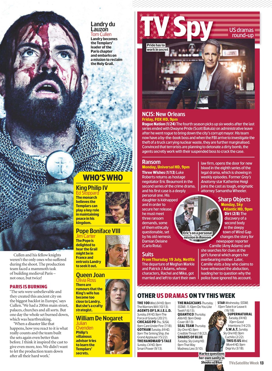 TV & Satellite Week Preview Pages