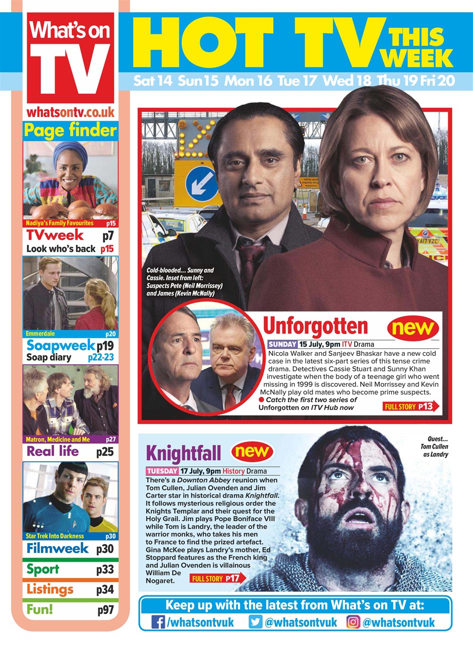 What's on TV Preview Pages