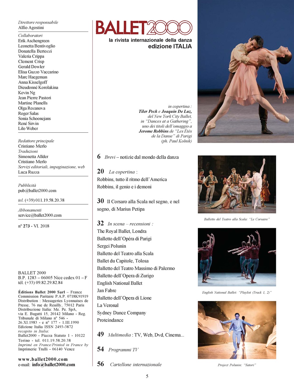 BALLET2000 Edizione Italia Preview Pages
