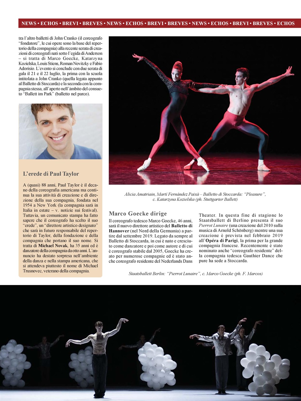 BALLET2000 Edizione Italia Preview Pages