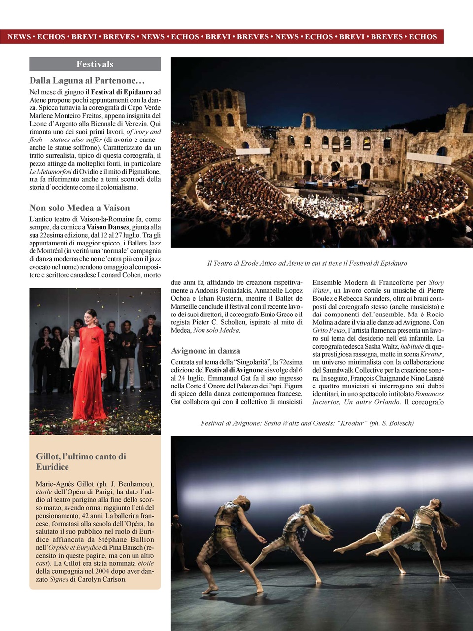 BALLET2000 Edizione Italia Preview Pages