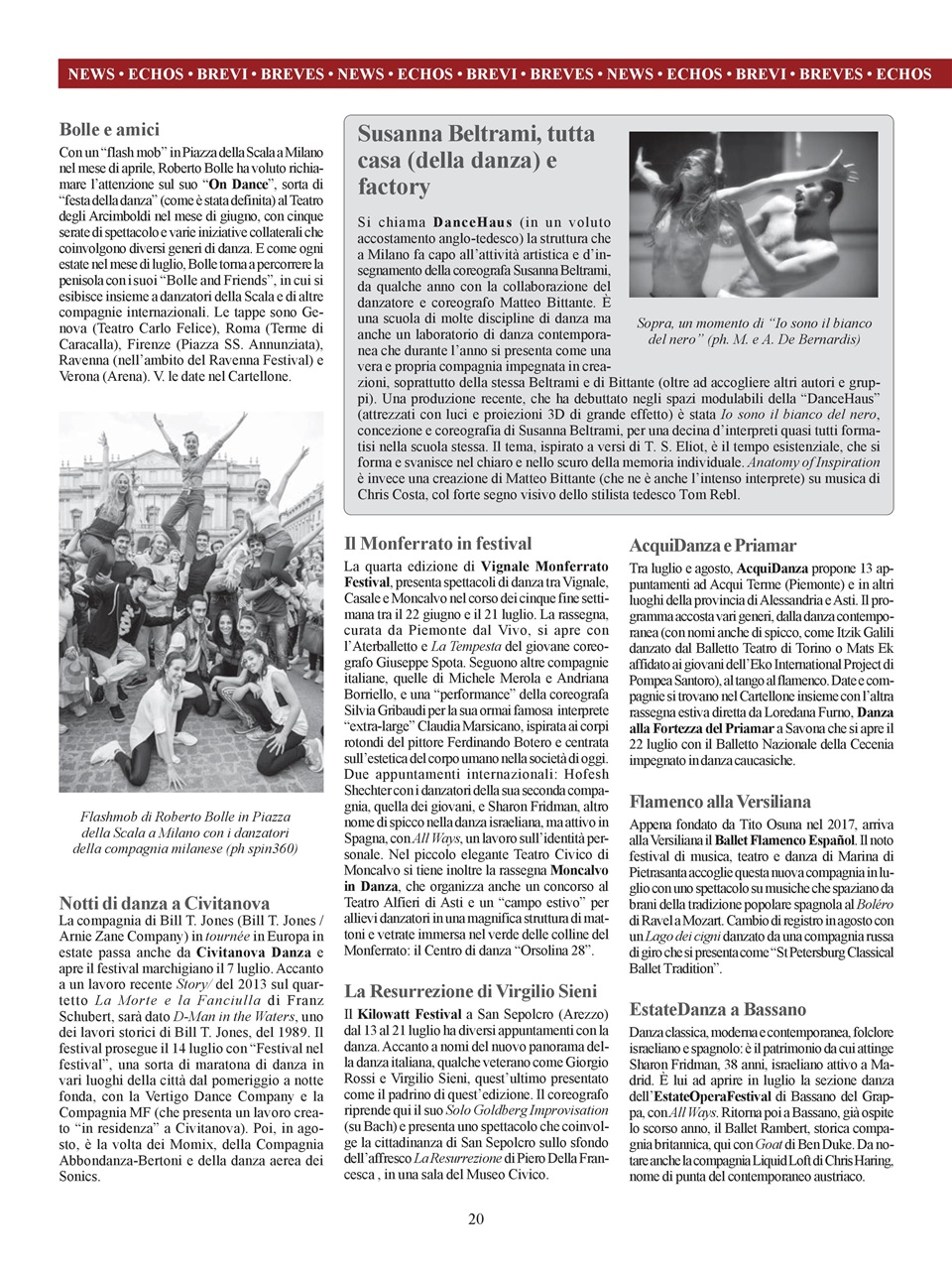 BALLET2000 Edizione Italia Preview Pages