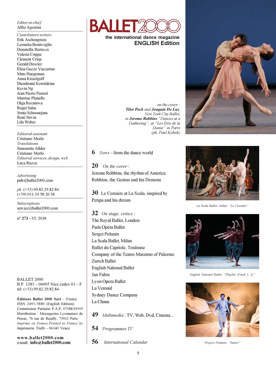 BALLET2000 English Edition Preview Pages
