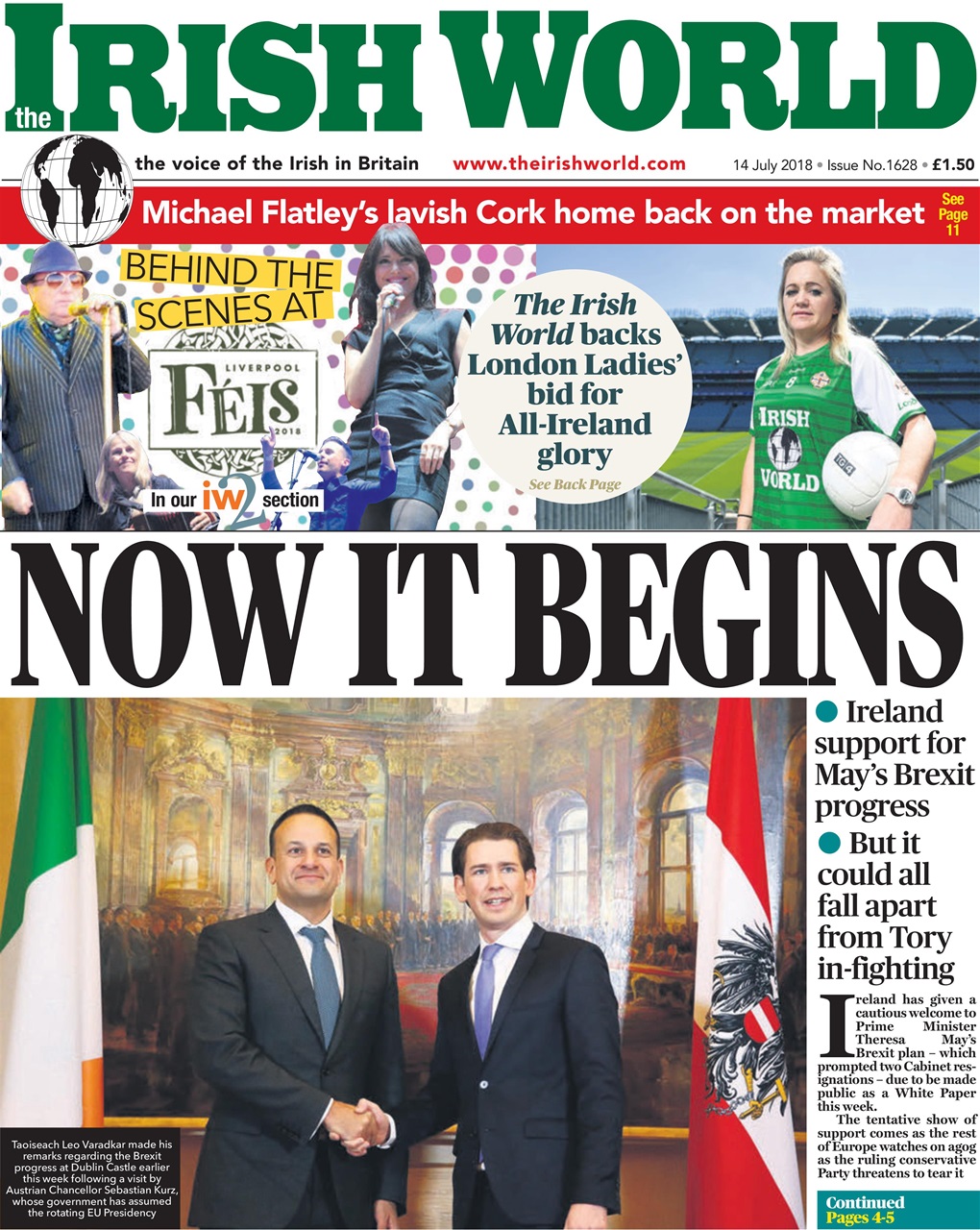 Irish World Preview Pages