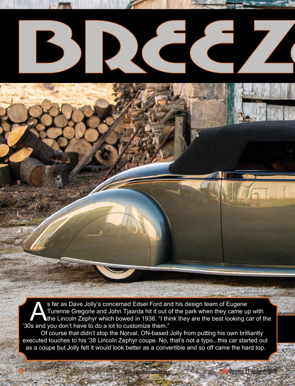 Canadian Hot Rods Preview Pages
