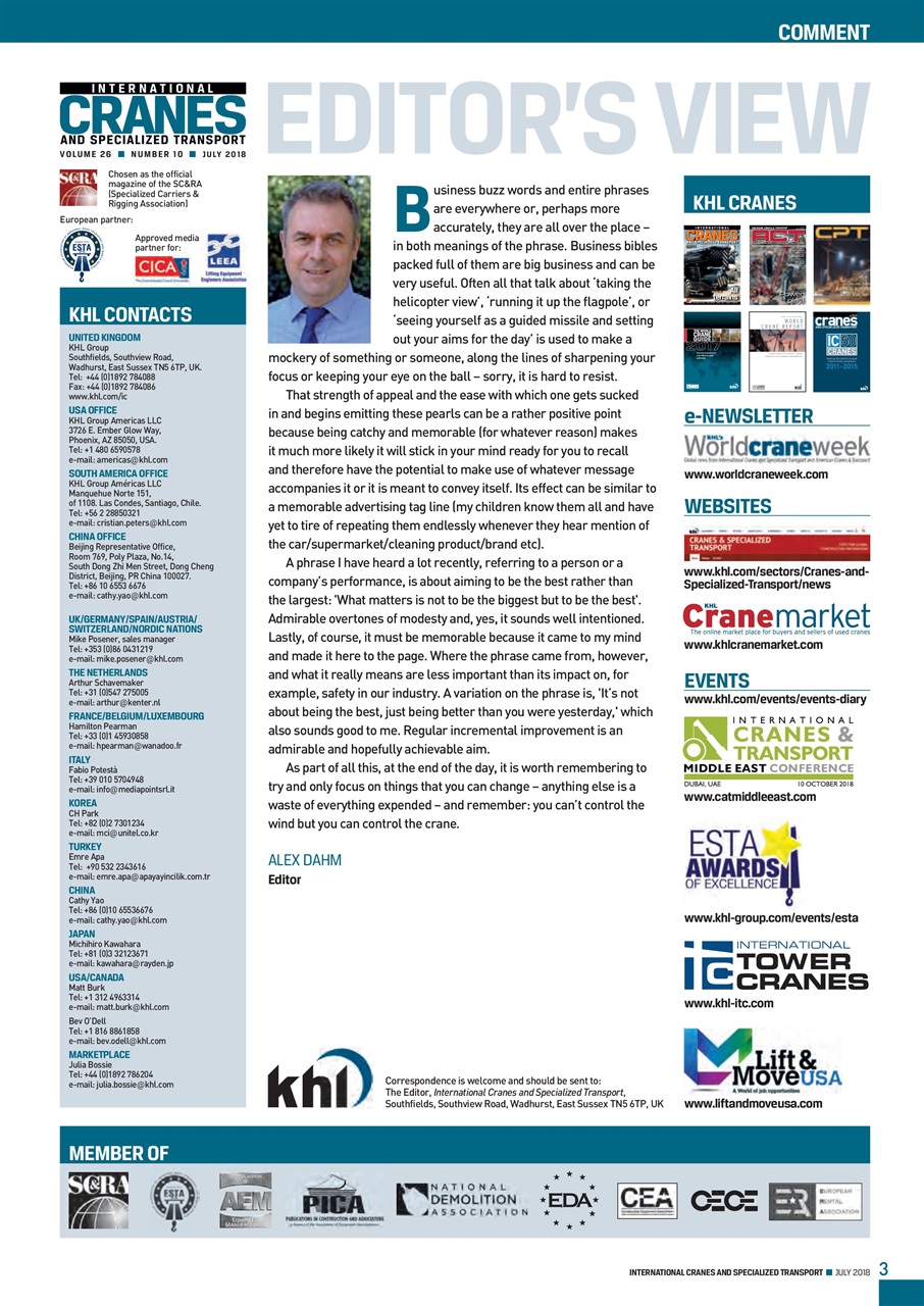 Int. Cranes and Specialized Transp Preview Pages