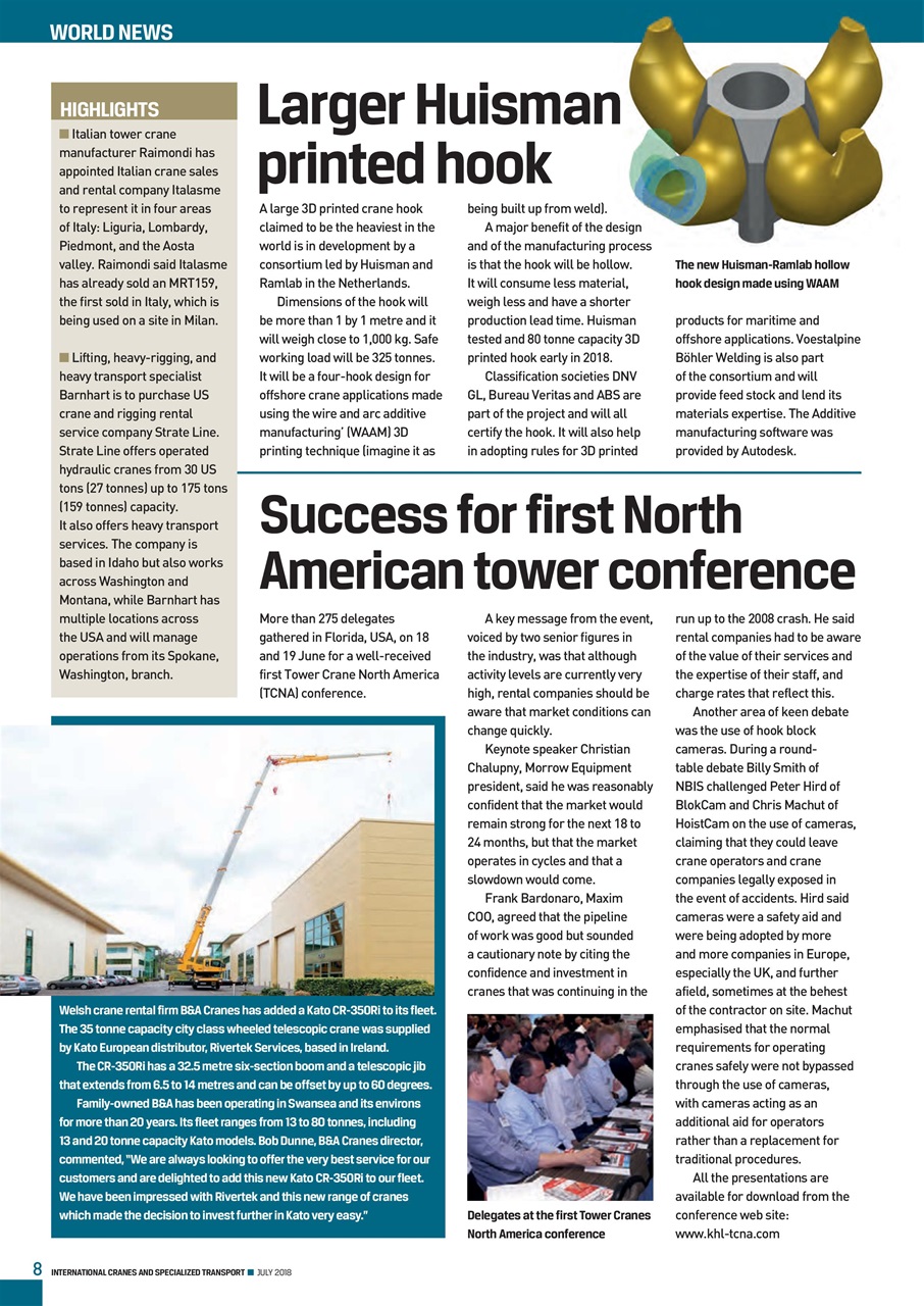 Int. Cranes and Specialized Transp Preview Pages