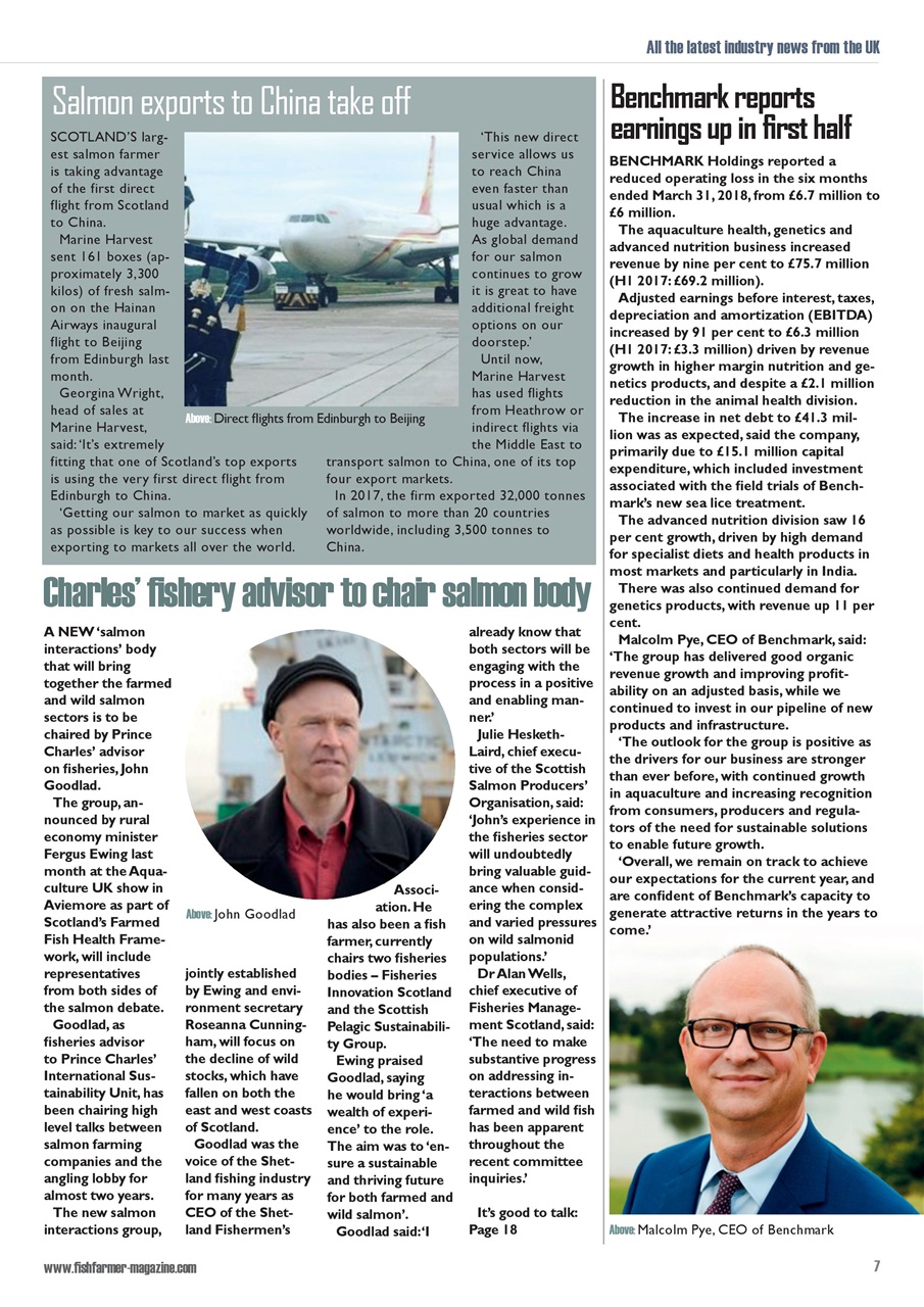 Fish Farmer Magazine Preview Pages