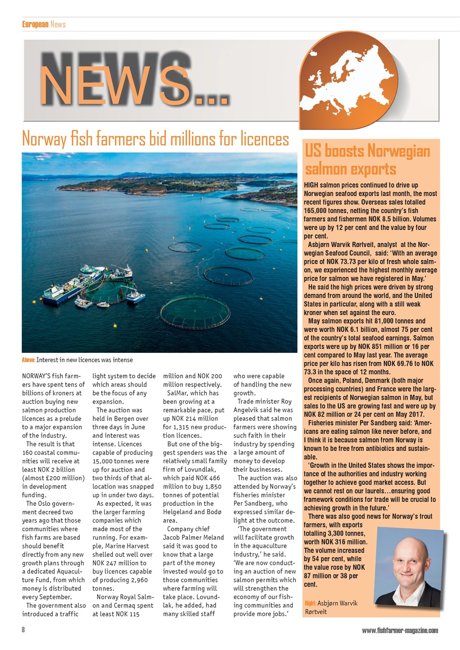 Fish Farmer Magazine Preview Pages