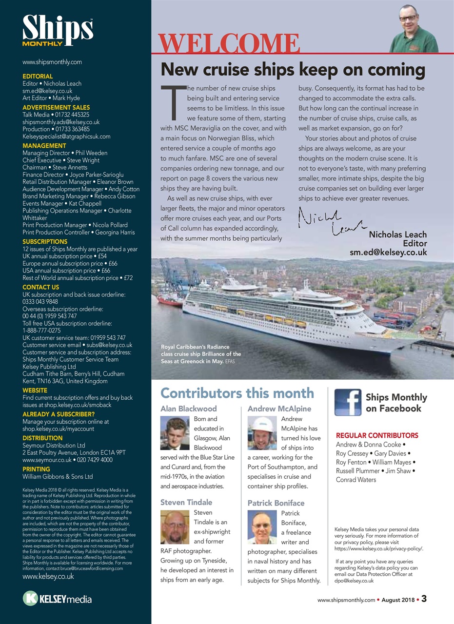 Ships Monthly Preview Pages