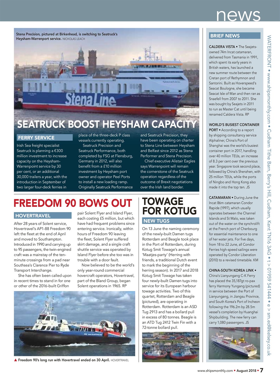 Ships Monthly Preview Pages