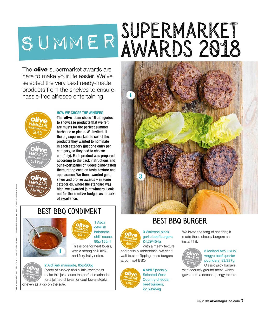 Olive Magazine Preview Pages