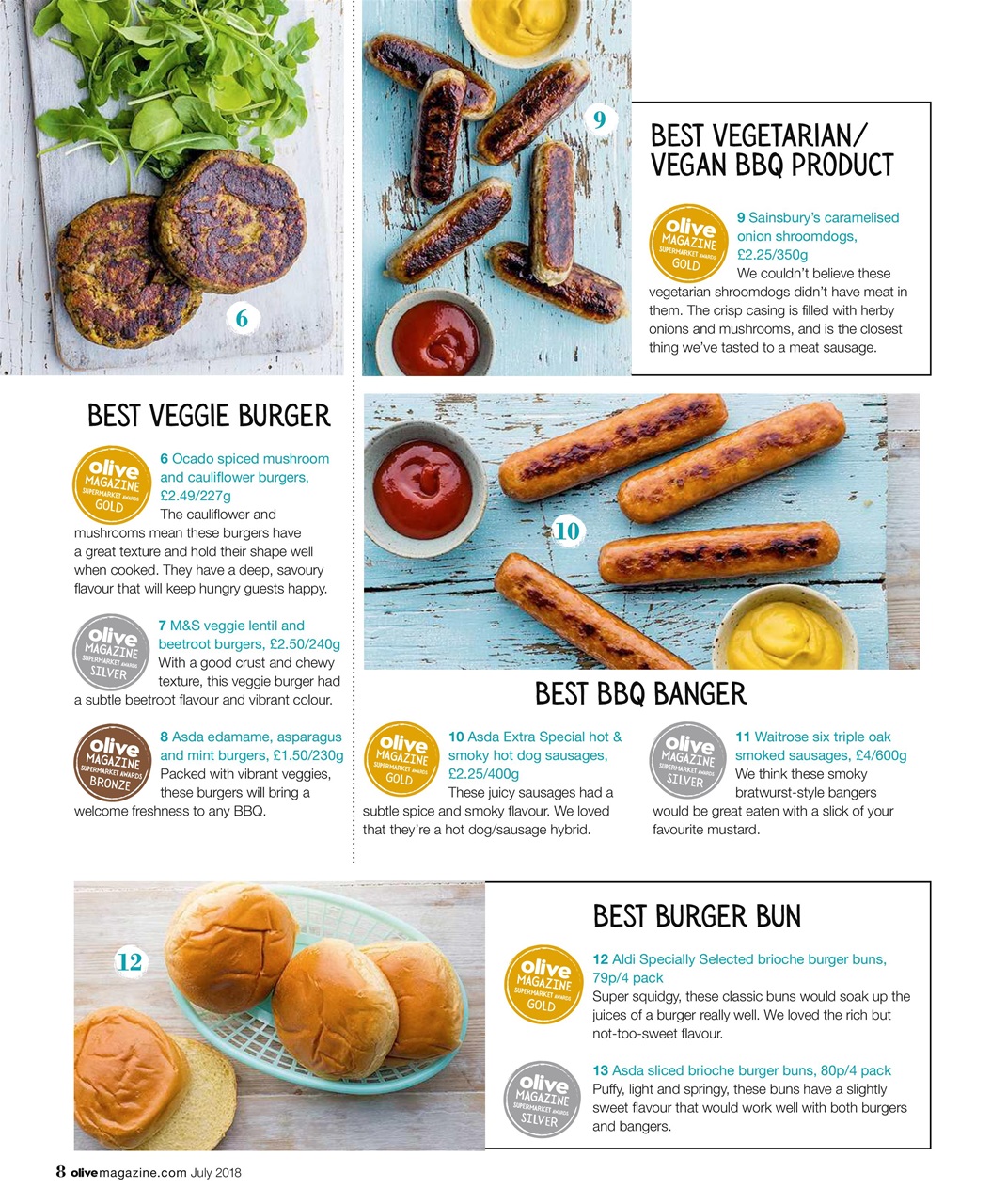 Olive Magazine Preview Pages