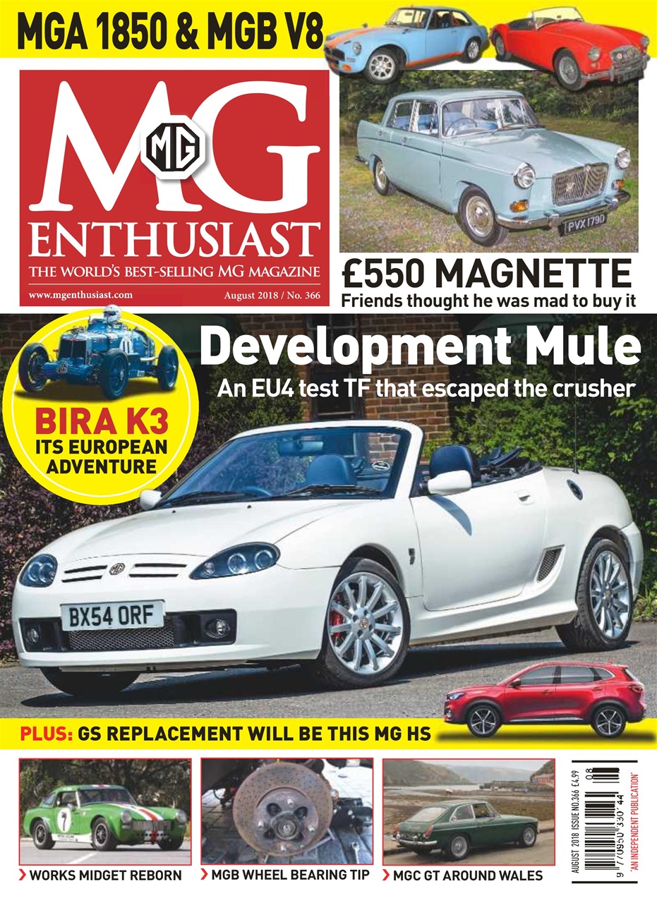 MG Enthusiast Preview Pages