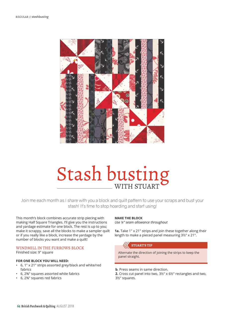 Patchwork and Quilting Preview Pages