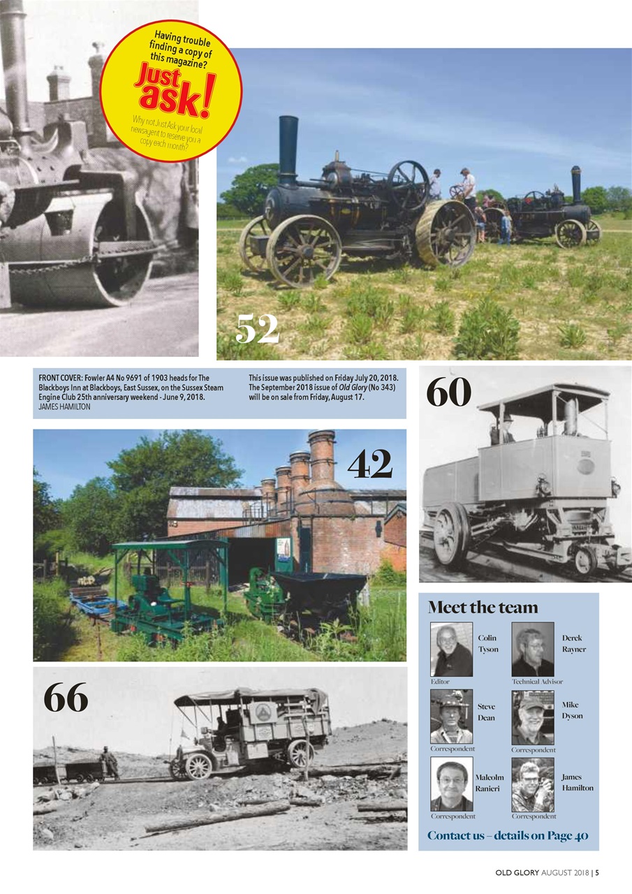 Old Glory Magazine Preview Pages