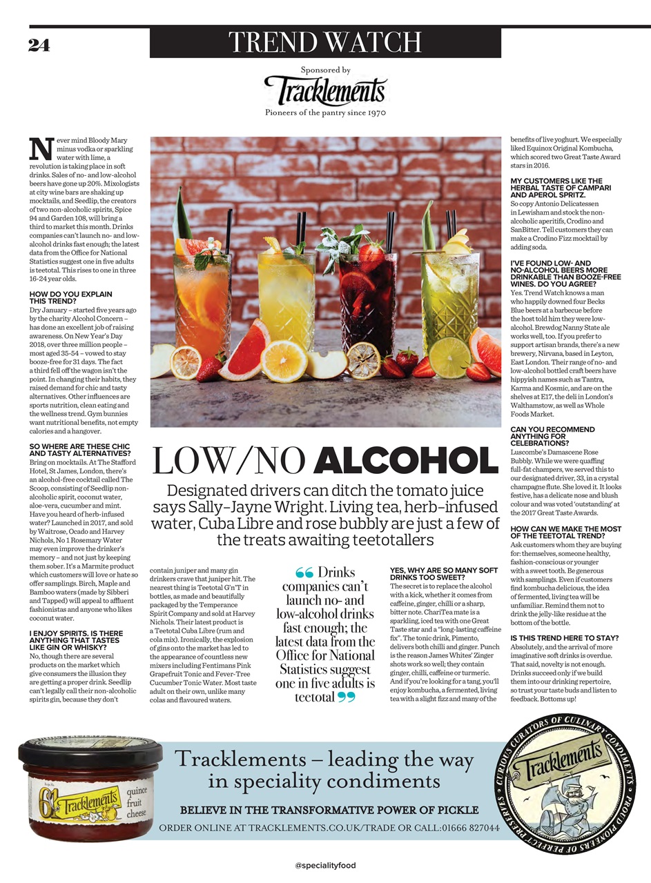 Speciality Food Preview Pages