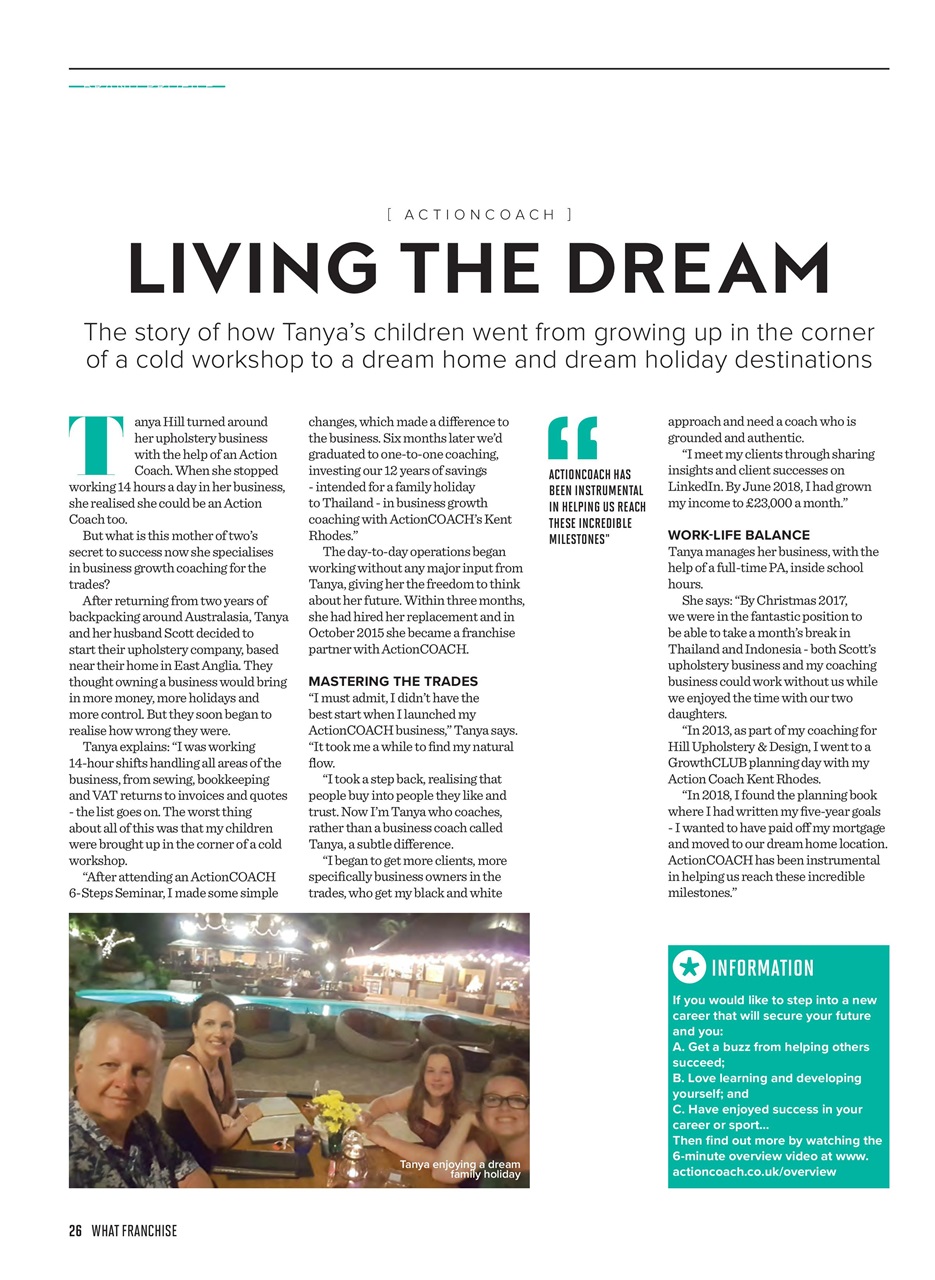 What Franchise Preview Pages