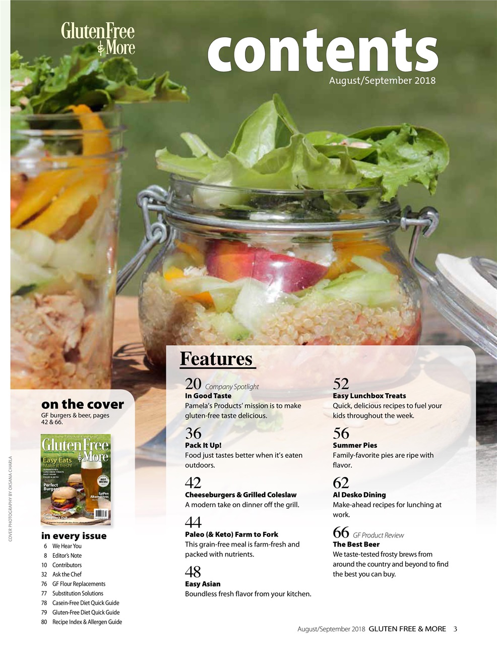 Gluten Free & More Preview Pages