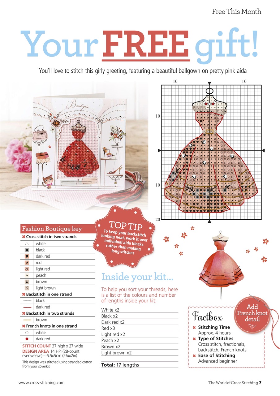 The World of Cross Stitching Preview Pages