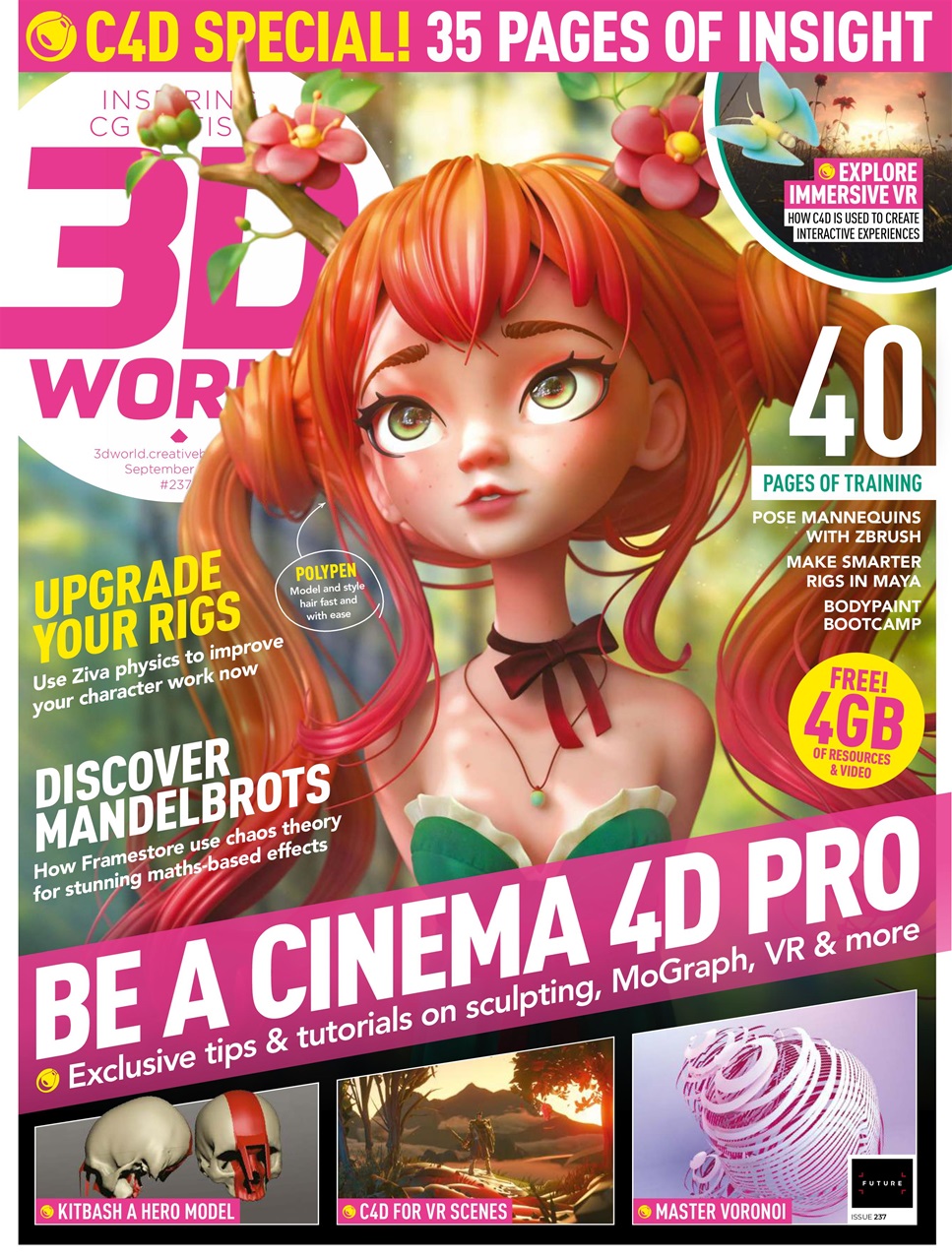3D World Preview Pages