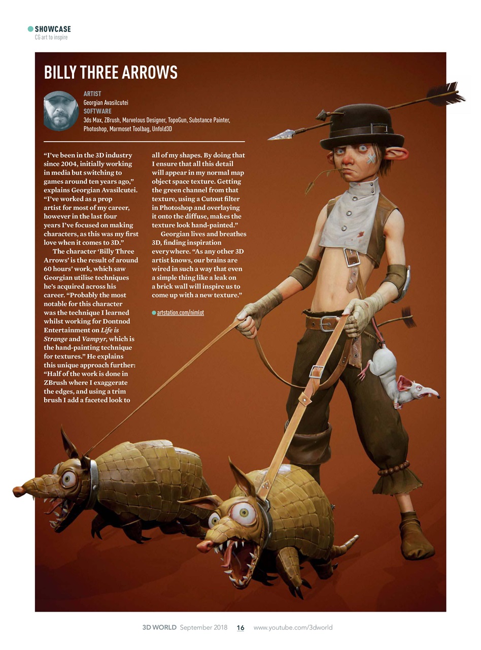 3D World Preview Pages