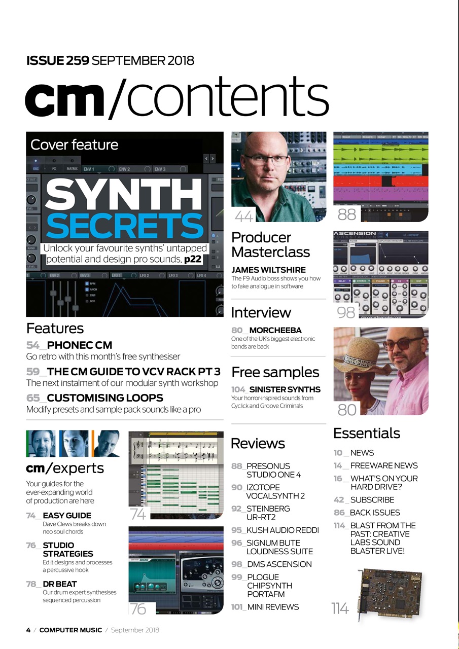 Computer Music Preview Pages