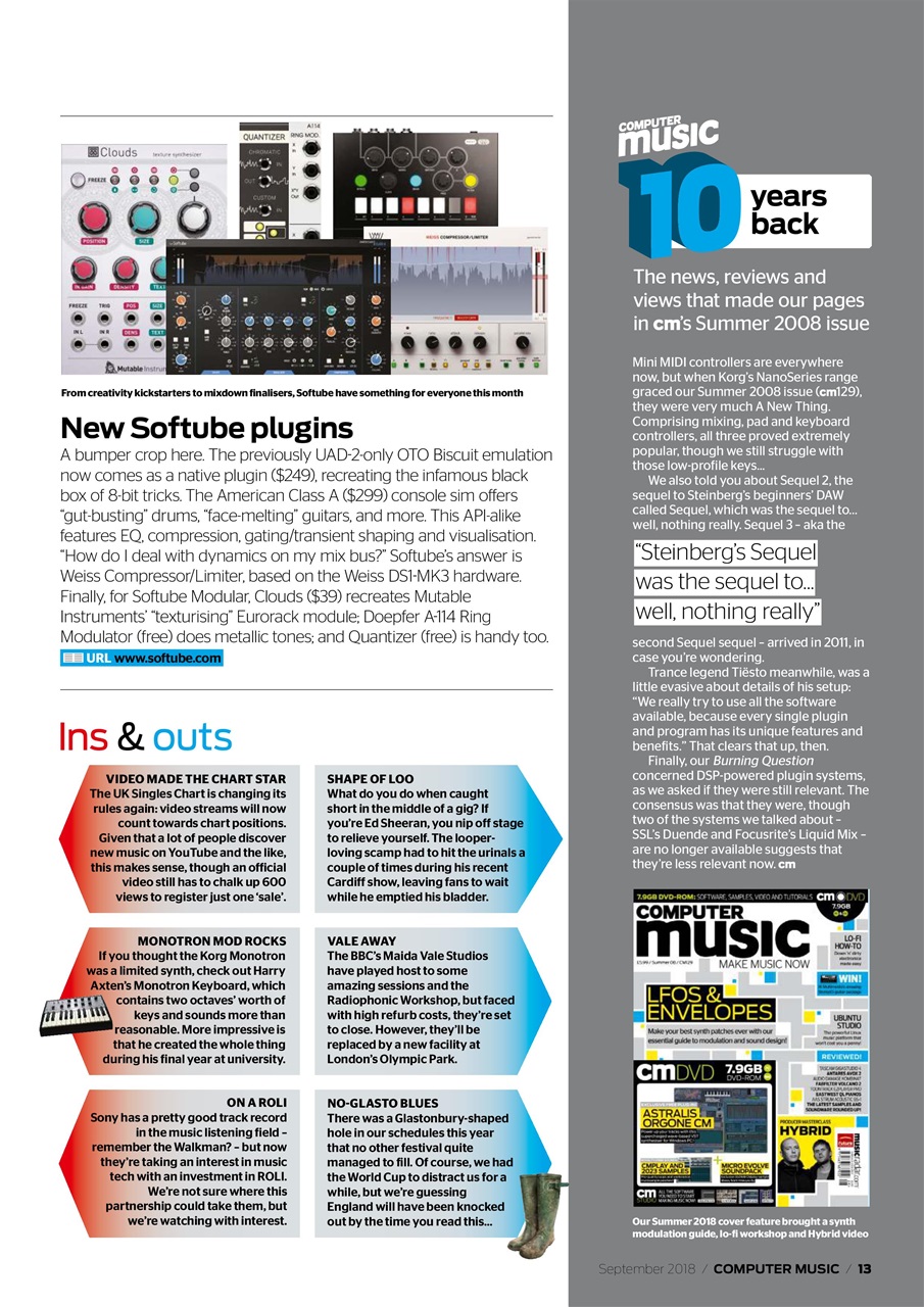 Computer Music Preview Pages