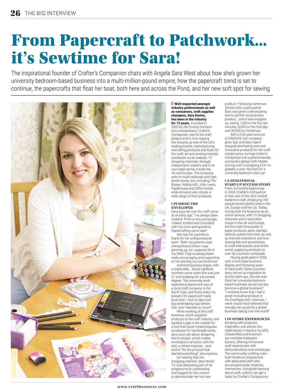 Craft Business Preview Pages