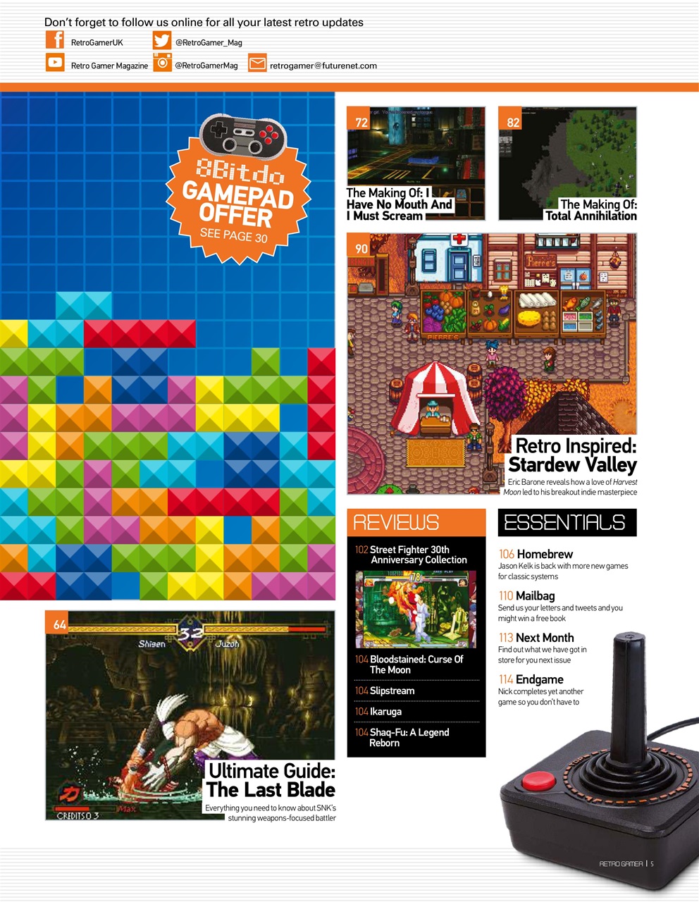 Retro Gamer Preview Pages