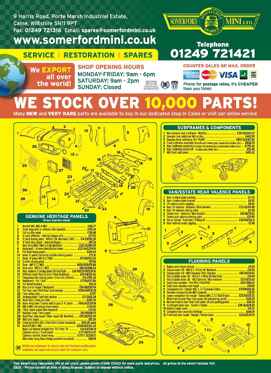 Mini Magazine Preview Pages