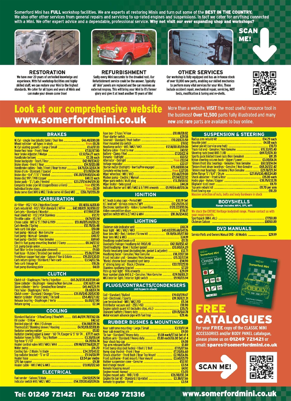 Mini Magazine Preview Pages