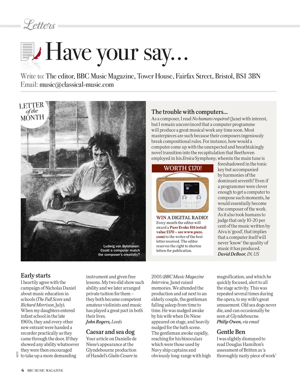 BBC Music Magazine Preview Pages