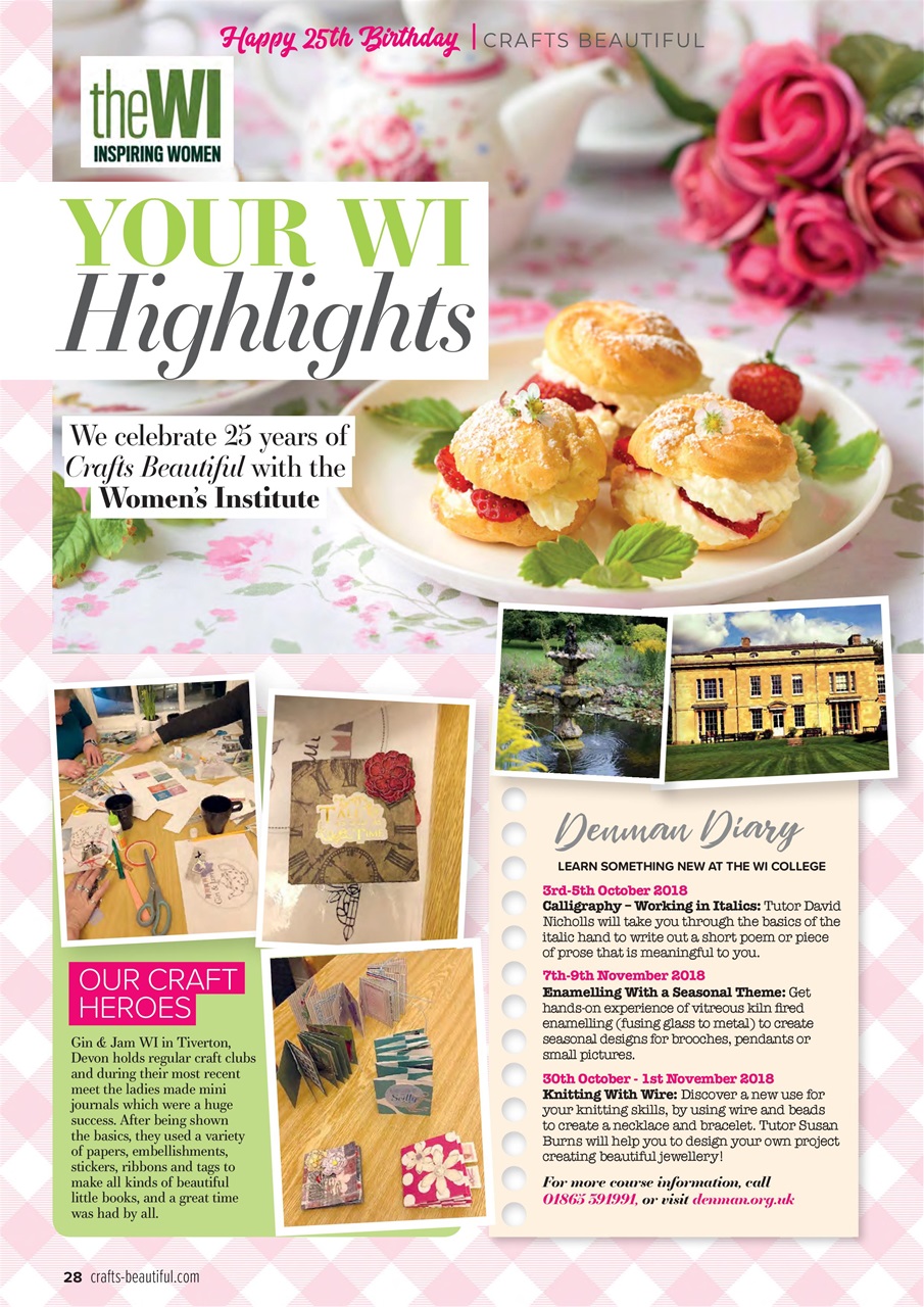 Crafts Beautiful Preview Pages