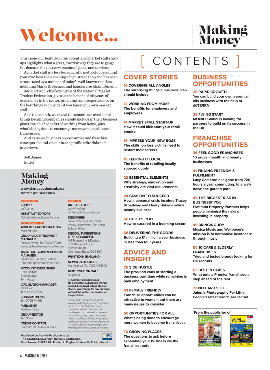 Making Money Preview Pages