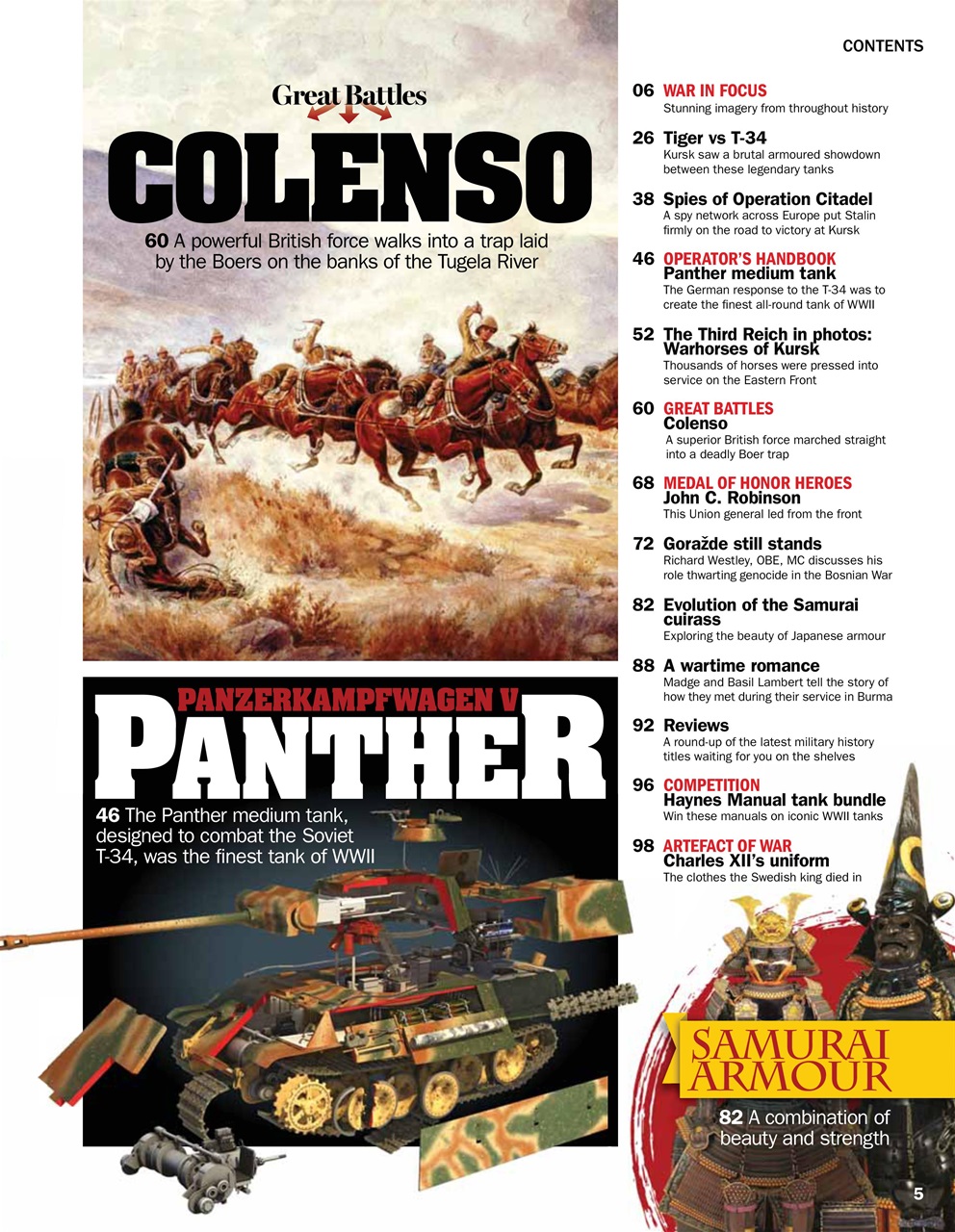 History of War Preview Pages