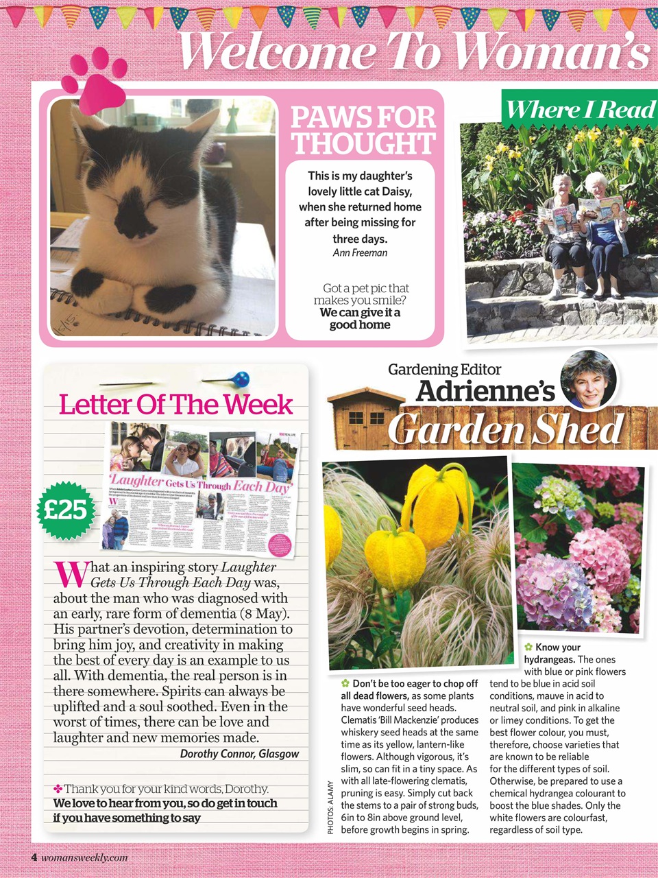 Woman's Weekly Preview Pages