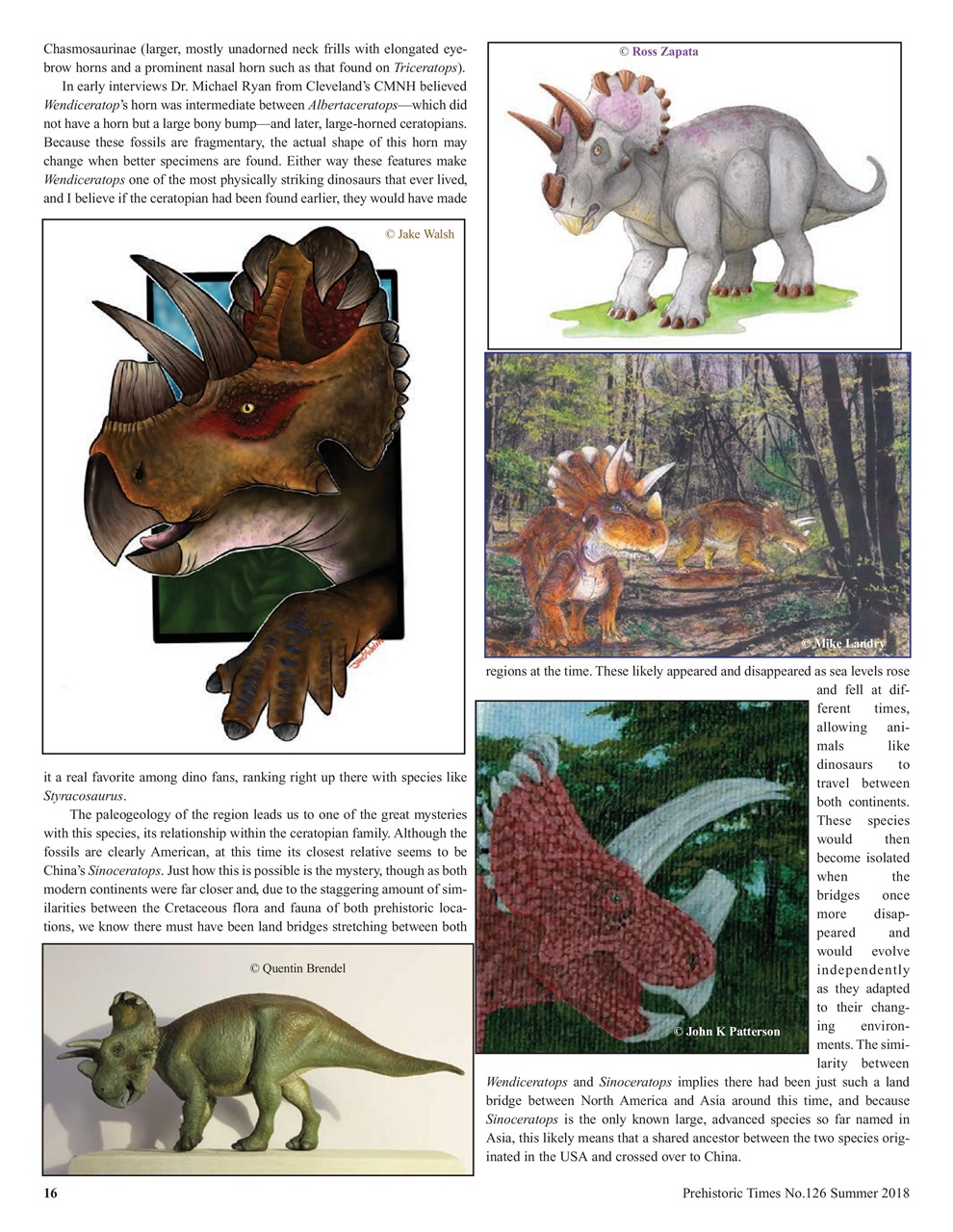 Prehistoric Times Preview Pages