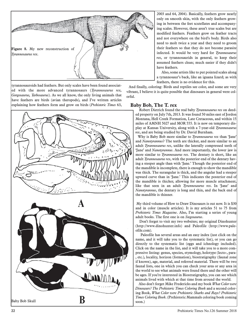 Prehistoric Times Preview Pages