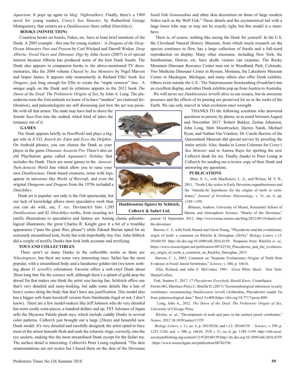 Prehistoric Times Preview Pages