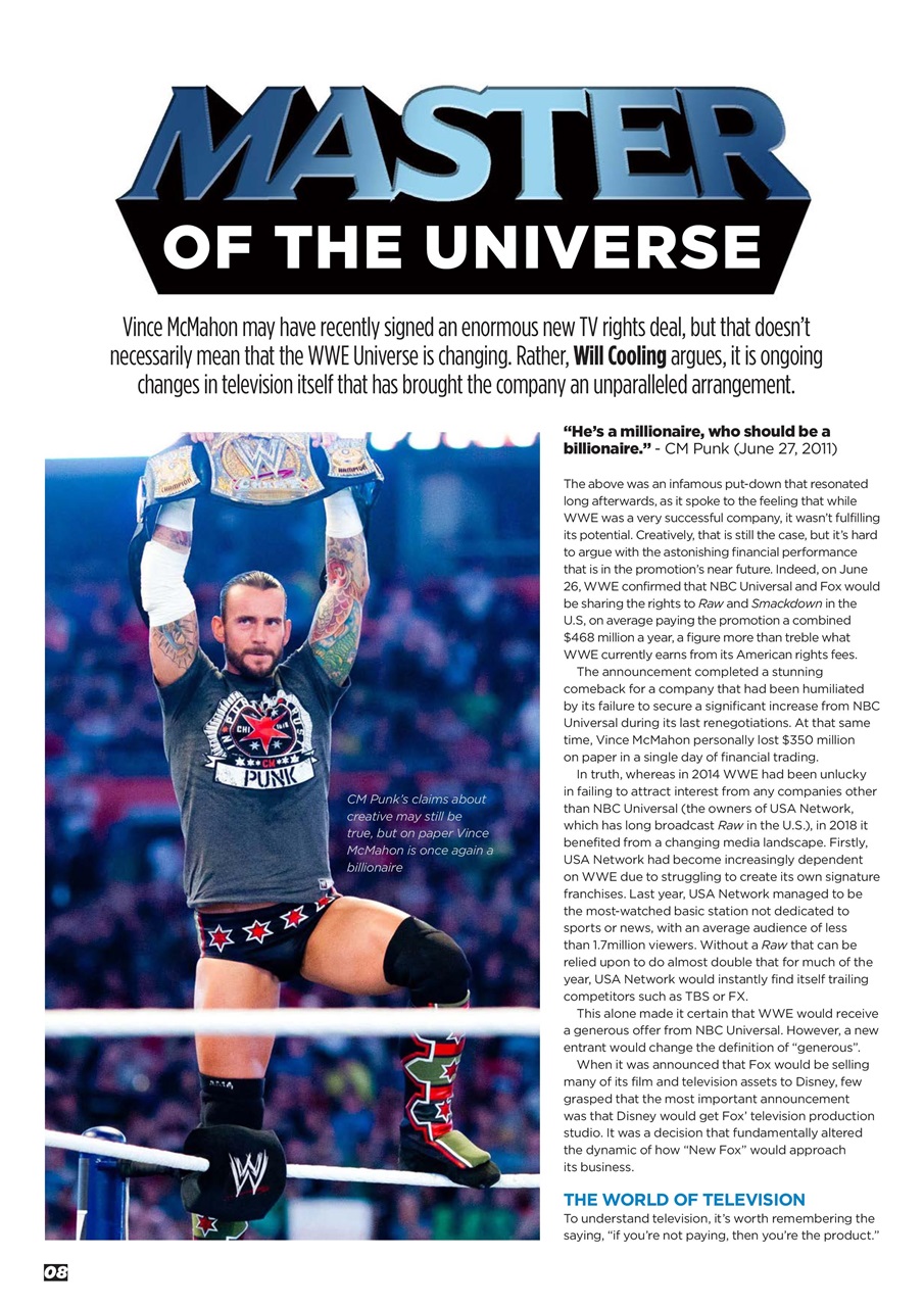 Wrestletalk Magazine Preview Pages