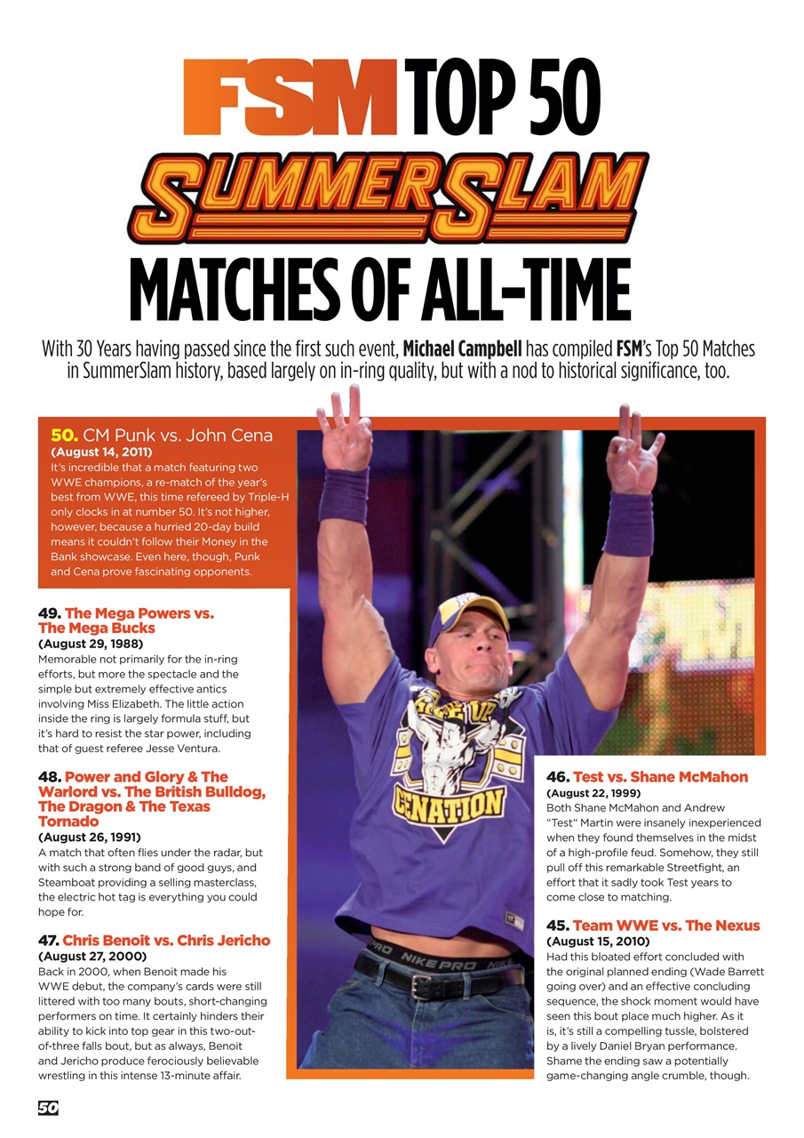 Wrestletalk Magazine Preview Pages