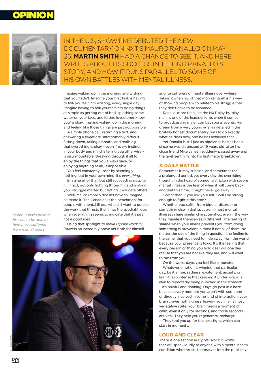 Wrestletalk Magazine Preview Pages