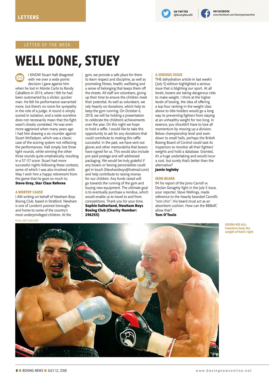 Boxing News Preview Pages